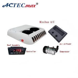 Sistema de Aire Acondicionado Universal de 10KW para Autobuses de Transporte de 6~6.5m, Camiones y Caravanas, Modelo AC.154.006, R134a, DC 12V 24V - Product Image 1