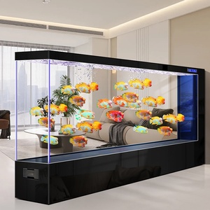 Aquarium intégré au design élégant avec filtre interne pour les espaces modernes - Product Image 2