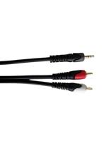 3,5mm PVC Sauerstofffreies Kupferleiter-Audioverlängerungskabel mit Abschirmung, Stereo-Stecker für Audio- und Videogeräte, OEM
