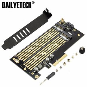 بطاقة واجهة مزدوجة SK7 PCIE X4 <span class=keywords><strong>M</strong></span> Key B Key, بطاقة واجهة مزدوجة SK7 PCIE X4 <span class=keywords><strong>M</strong></span> Key B Key بطاقة واجهة مزدوجة لـ NVMe <span class=keywords><strong>M</strong></span>.<span class=keywords><strong>2</strong></span> SSD Support PCI Express 3.0 2230-22110 حجم M2 SSD - Product Image 6