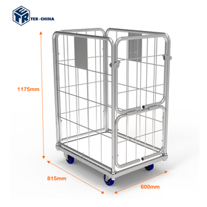 حاوية غسيل كهربائية من الزنك L600xD815xH1175mm متينة لنقل المعادن والشحن - Product Image 1