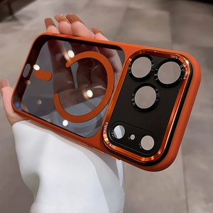 เคสใสเคลือบแม่เหล็กป้องกันเลนส์สำหรับ iPhone 17 Pro Max, Air 16, 15, เคสสำหรับ iPhone 17 พร้อมปุ่มควบคุมกล้อง - Product Image 2