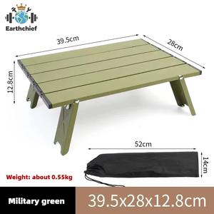 <span class=keywords><strong>Table</strong></span> <span class=keywords><strong>pliante</strong></span> portable pour le <span class=keywords><strong>camping</strong></span> en plein air, <span class=keywords><strong>table</strong></span> <span class=keywords><strong>basse</strong></span> miniature en alliage d'aluminium légère avec sac <span class=keywords><strong>de</strong></span> rangement, <span class=keywords><strong>table</strong></span> IGT <span class=keywords><strong>de</strong></span> plage - Product Image 1