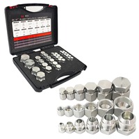 Ensemble d'outils 64 pièces JIC 37 °   Kit de raccords à embout évasé pour adaptateur hydraulique, tailles -04/-06/-08/-10/-12/-16