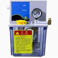 Pompe à huile électrique 220V pour machine CNC, système de lubrification automatique 2L, pompe électromagnétique, capacité 0,5-3L, 2 litres