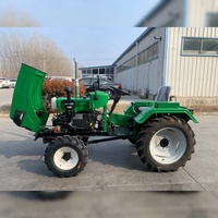 Tractor de 20HP, 25HP, 30HP, 4x4, Mini Tractor Agrícola Compacto para Granja, Pequeño Tractor para Jardín, Precios de Venta