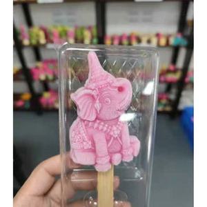 Moldes de Silicona 3D Personalizados para Helados, Forma de Panda y Elefante, para Helados Caseros, Mousse, Gelato, Herramientas para Helados - Product Image 1