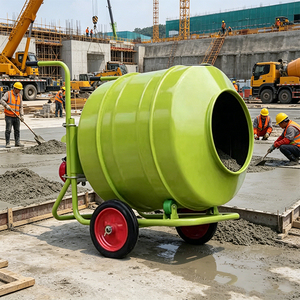 Nouvelle <span class=keywords><strong>bétonnière</strong></span> mobile portable électrique pour ciment et béton - Product Image 1
