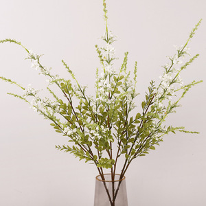 <b>Artificial</b> Sage Floral Arrangement 82cm Plastic Silk Flowers High Simulation Home Decor Spring Wedding Props - Product Image 2