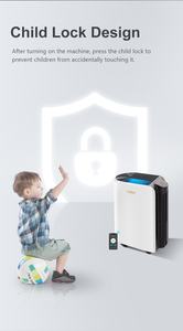 2025 Superventas Deshumidificador Doméstico Inteligente Portátil de Plástico de 20L - Product Image 6