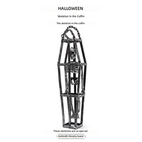 Accessoires d'Halloween Décorations de maison hantée Chaînes fantômes suspendues d'intérieur Pendentifs crânes effrayants pour farces