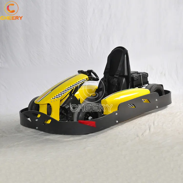 Passeios de crianças mini kart elétrico preço pequeno alimentado por bateria de carro go karts racing karting terno para venda