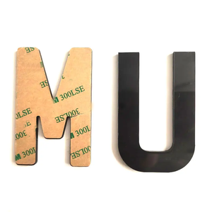 Anh xe tấm giấy phép tùy chỉnh hình dạng và kích thước chữ cái và số Acrylic chữ Acrylic số - Product Image 2