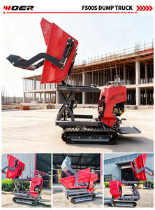 Woer kualitas terbaik 500kg pemuatan sendiri semua medan hidrolik Mini dilacak <span class=keywords><strong>Dumper</strong></span> gratis pengiriman dari pemasok Cina - Product Image 5