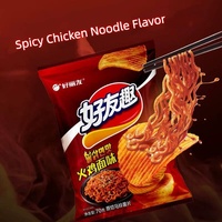 Snacks Asiáticos al por Mayor, Nuevo Sabor, Papas Fritas con Sabor a Nudles de Turquía, 70g