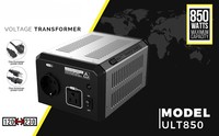 Convertisseur de tension 850W 110/120V vers 220/240V avec prises AC, transformateur de puissance 850W