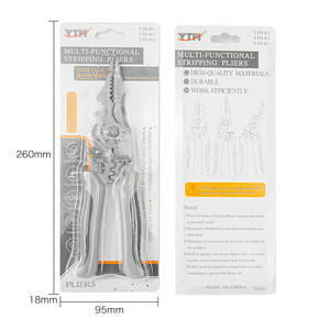 YTH-K2 Multifunktionale Elektrische Zange zum Schneiden, Abisolieren und Crimpen von Drähten Langlebige Kabelschere für Elektroarbeiten - Product Image 6