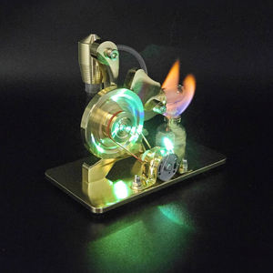 Chine <span class=keywords><strong>Mini</strong></span> basse température Cryo Air chaud <span class=keywords><strong>Stirling</strong></span> <span class=keywords><strong>moteur</strong></span> générateur <span class=keywords><strong>moteur</strong></span> Piston libre Science expérience modèle physique produit - Product Image 6