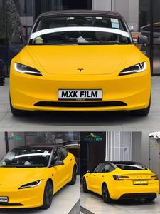ฟิล์ม MXK 1.52*16ม. คุณภาพสูง เงา ฟิล์มกันรอยสีรถยนต์แบบด้าน เปลี่ยนสีได้ สำหรับรถเทสล่า รุ่น <span class=keywords><strong>3</strong></span> ปี 2025 - Product Image 2