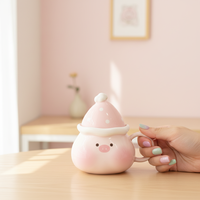 Mug en céramique écologique au design unique, compatible micro-ondes et lave-vaisselle, durable, pour café et lait, idéal pour la maison et les cafés.
