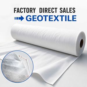 Tissu <span class=keywords><strong>géotextile</strong></span> non tissé en polypropylène pour le contrôle de l'érosion, <span class=keywords><strong>largeur</strong></span> 4m et <span class=keywords><strong>6m</strong></span>, pour canaux fluviaux et bassins aquacoles - Vente en gros - Product Image 3