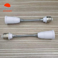 Adaptateur usb pour ampoules LED, E27 à E27, extension Flexible pour support de lampe, adaptateur, prise de convertisseur