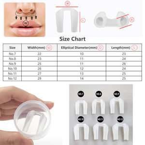 Retenedor <span class=keywords><strong>Nasal</strong></span> de Silicona al por Mayor, Tamaños 7-12, Dilatador <span class=keywords><strong>Nasal</strong></span>, Mantiene la Forma de la Nariz, Previene Infecciones, Clip <span class=keywords><strong>Nasal</strong></span>, Rinoplastia - Product Image 4