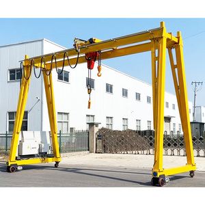 Hot Sale 1t 2t 3t 5t Outdoor Portable Hoist Gantry Crane Mobile Small Gantry Crane for Yard Lifting - Product Image 4