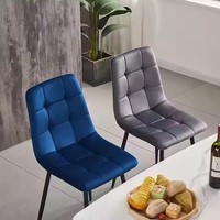 Chaises de salle à manger empilables contemporaines en métal massif, confortables, pour hôtels, parcs, restaurants et maisons - Vente chaude