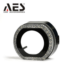 AES M8 2.5 "faro Led decorazione sudario 5D maschera Led faro auto APP RGB copertura di cristallo luce di benvenuto - Product Image 2