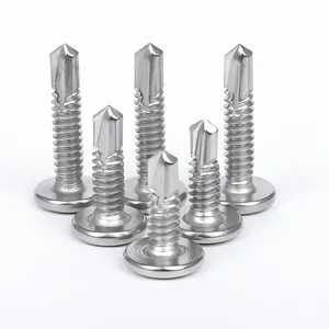 Custom Standard Stainless Steel Hex Socket Furniture Screws Self-drilling Screw