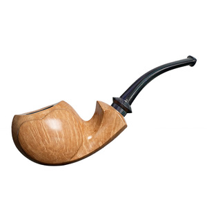 Muxiang Handmade Wooden Smoking Pipe Bent Type Tobacco Pipe For Men Personal Gift - Product Image 5