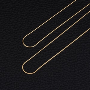 Hot Selling Simple <b>Titanium</b> Steel Snake <b>Chain</b> Necklace Gold Silver Plated Popular Design Unisex's Necklaces Fashion Jewelry - Product Image 1