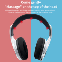 Casque de jeu OEM d'usine avec annulation active du bruit et éclairage LED, étanche IPX5 pour PS5/PS4/PC