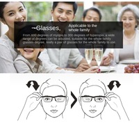 Lunettes de lecture réglables anti-lumière bleue de haute qualité en verre TR90 -6D +3D dioptries, grossissantes, légères, blanches TR90