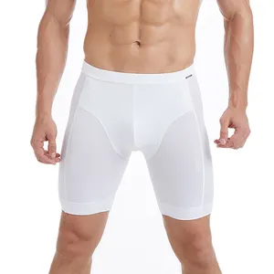 Celana Dalam & Boxer Pria Dewasa Putih Polos Kustom Klasik Celana Boxer Katun Wicking Pria