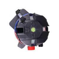 Niveau laser rotatif multifonctionnel pour la construction, auto-nivelant, ligne croisée verte, niveau laser