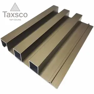 Bahan campuran aluminium Panel dinding bagus untuk gedung kantor dengan bahan aluminium