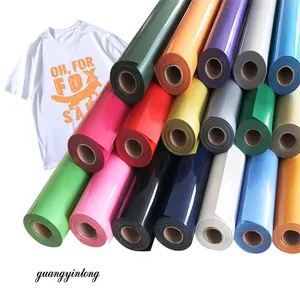 Guangyintong Htv Supplies PVC Htv On Shirts Heat Transfer Vinyl For Shoes T Shirt Matte Heat Transfer Vinyl