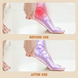 ผ้าฟลีซคลุมเท้าไฟฟ้าล้างทำความสะอาดได้รองเท้าแตะอุ่นเท้า - Product Image 5