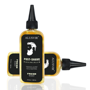 Gel après-<span class=keywords><strong>rasage</strong></span> biologique pour hommes, soin de la barbe avec marque privée, <span class=keywords><strong>baume</strong></span> après-<span class=keywords><strong>rasage</strong></span> nourrissant aux propriétés hydratantes et apaisantes - Product Image 1