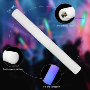 Palos de Espuma LED con Logotipo Personalizado RGB, Iluminación Brillante para Fiestas, Conciertos y Eventos, Precio Bajo al por Mayor - Product Image 4
