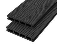 Revêtement de sol pour piscine extérieure imperméable en bois composite plastique WPC creux