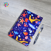 Carnet de notes A5 blanc à Sublimation, mm, avec couverture en plastique, 60 Pages à l'intérieur