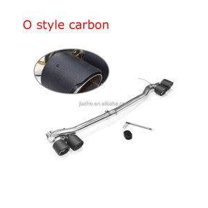 Punta de Escape de Acero Inoxidable para Automóvil, Punta de Fibra de Carbono Compatible con <span class=keywords><strong>BMW</strong></span> Serie 5 F10 F18 520 523 528 <span class=keywords><strong>530</strong></span> <span class=keywords><strong>M</strong></span> <span class=keywords><strong>Sport</strong></span> <span class=keywords><strong>M</strong></span> Tech - Product Image 4