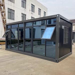 Casa Contenedor Moderna, Quiosco Rectangular, Tienda Móvil para Exteriores - Product Image 3