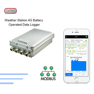 Control remoto batería fuente de alimentación estación meteorológica registrador de datos con ranura para tarjeta SIM - Product Image 5