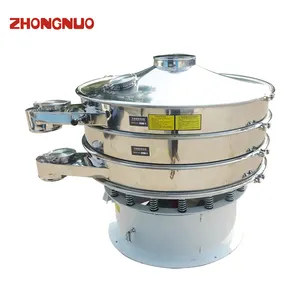 Circular Powder vibrating sieve screen machine fine powder vibro shaker round sieving machine sifter