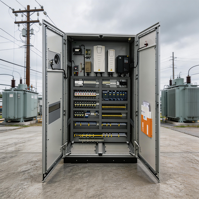 Industrial Outdoor/Indoor Data Center Power O&M Providers Low-Noise Redundancy High-Capacity Server Room VFD Control Cabinet