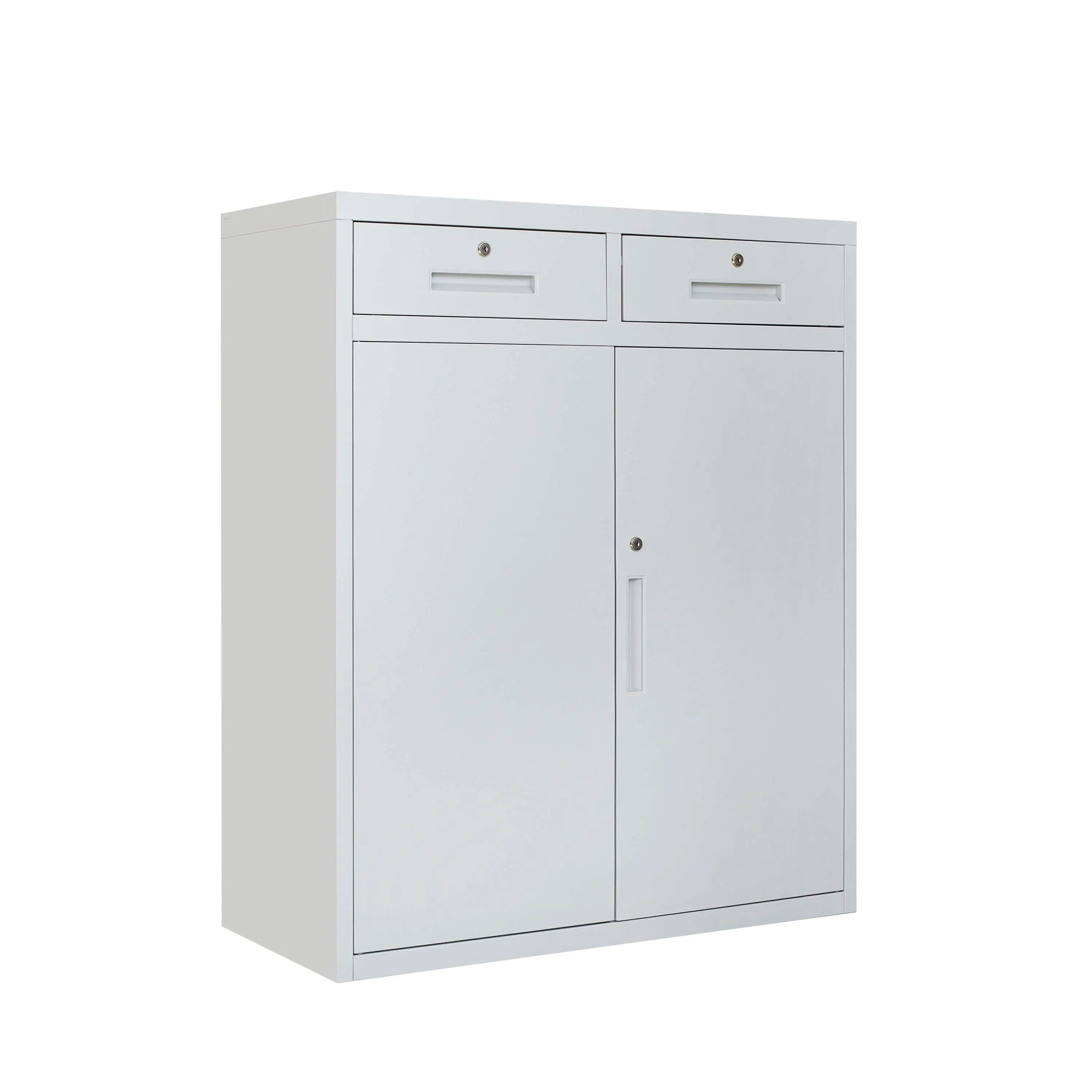 Wholesale factory price customized 2 door metal storage lower steel file Filing cabinet for office home metal furniture